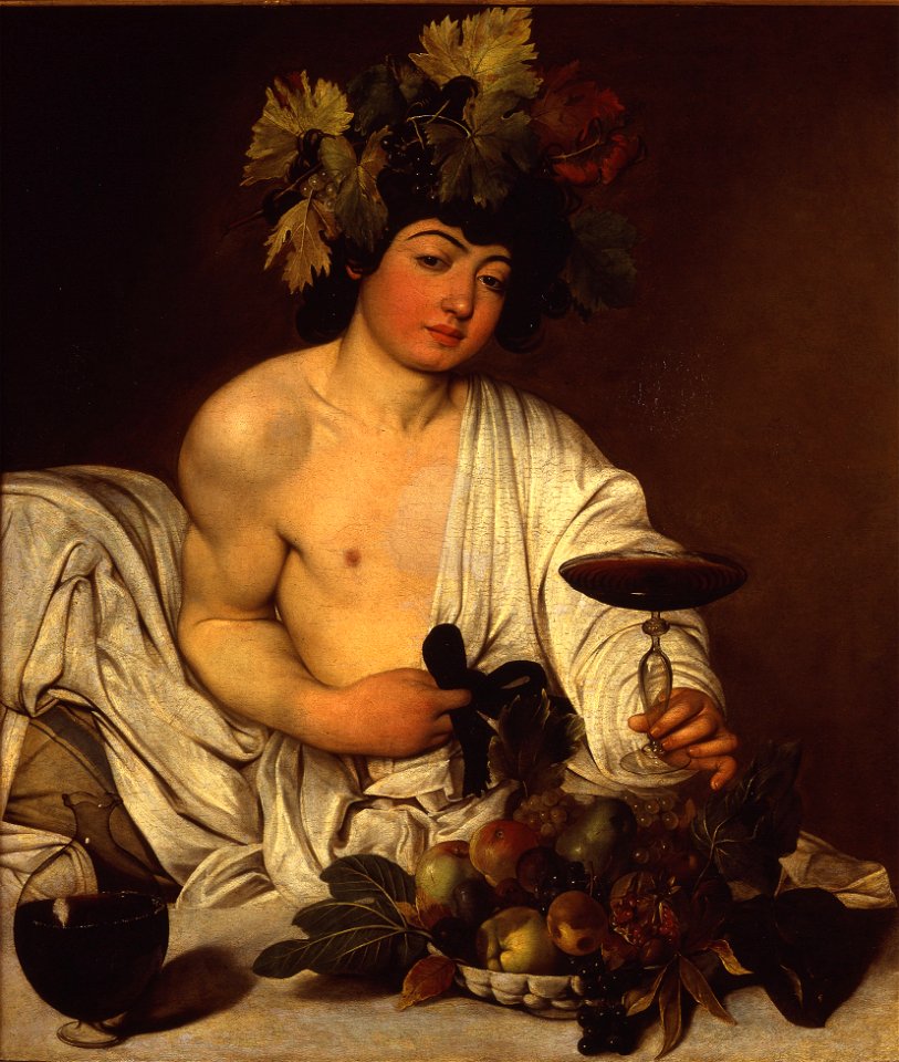 Caravaggio - Bacco adolescente - Google Art Project