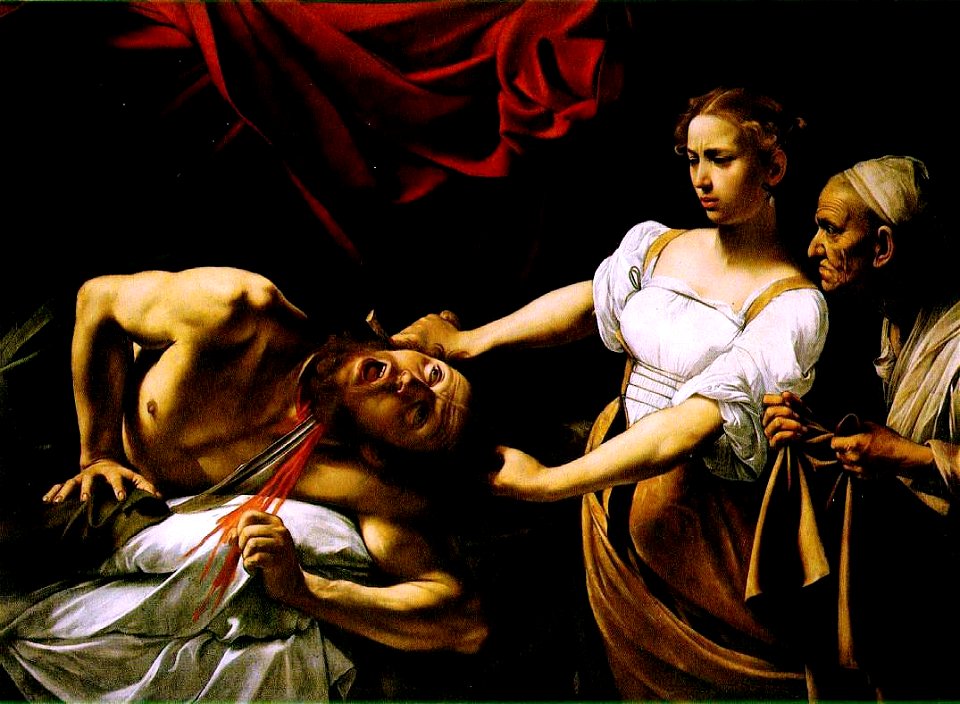 Caravaggio - Giuditta che taglia la testa a Oloferne