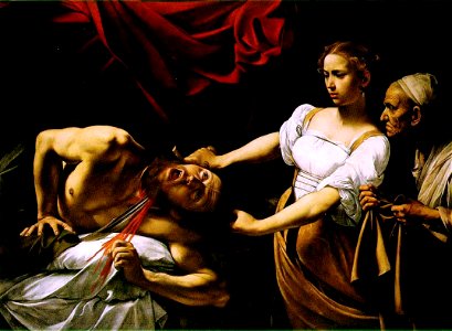 Caravaggio - Giuditta che taglia la testa a Oloferne