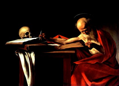 Caravaggio - San Gerolamo