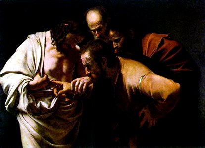 Caravaggio Doubting Thomas