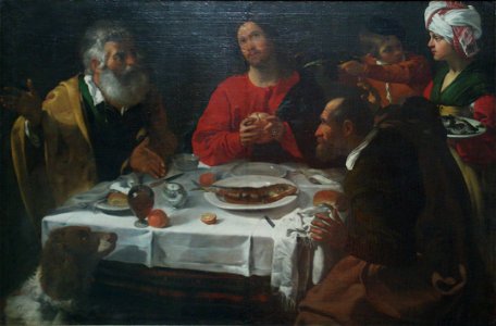 Caravaggio Liebfrauenkirche Abendmahl in Emmaus