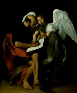 Caravaggio MatthewAndTheAngel byMikeyAngels