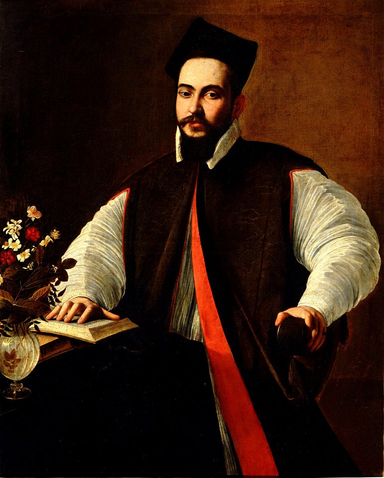 Portrait of Pope Urban VIII-Caravaggio (Maffeo Barberini)