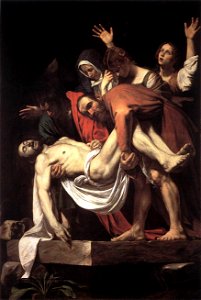 Michelangelo Merisi da Caravaggio - The Entombment - WGA04148