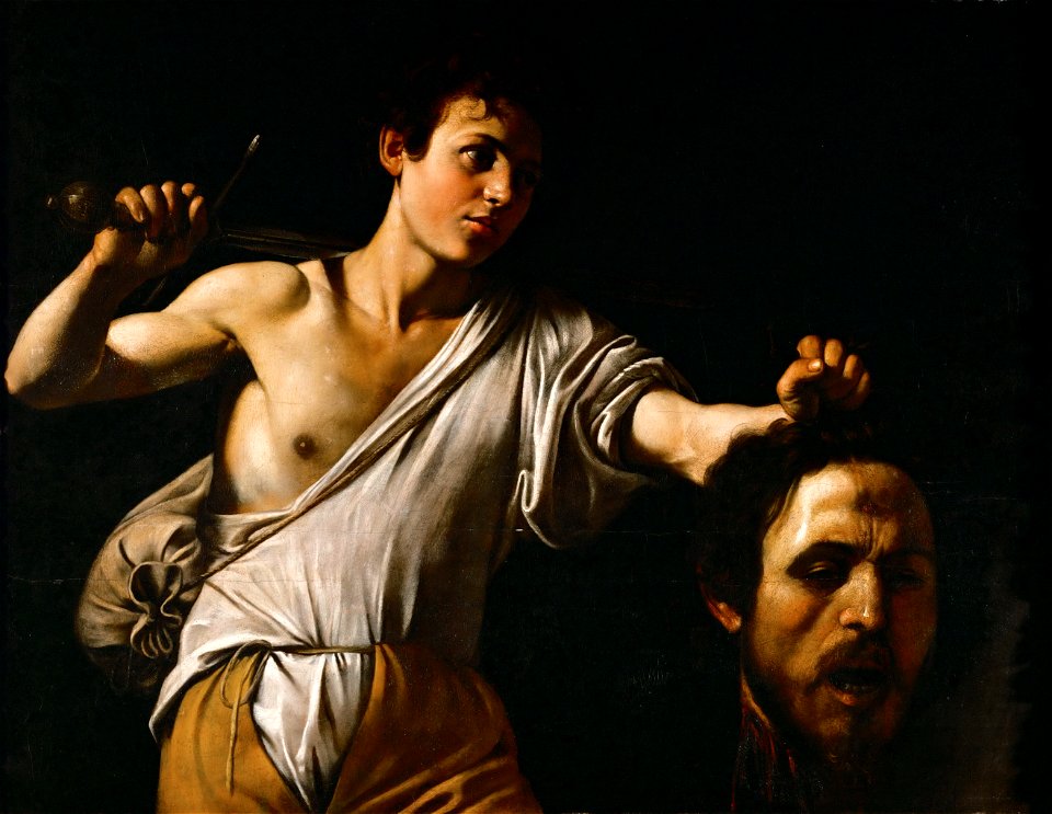 CaravaggioDavidGoliathVienna