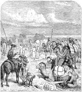 CARAVAN IN RUSSIAN TERRITORY