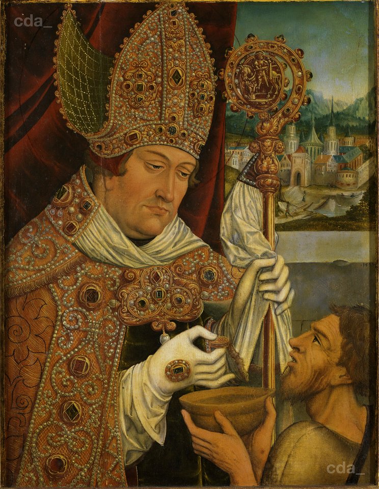 Cardinal Albrecht of Brandenburg as St Martin (DE BDDM M06065 2015-06 Overall)