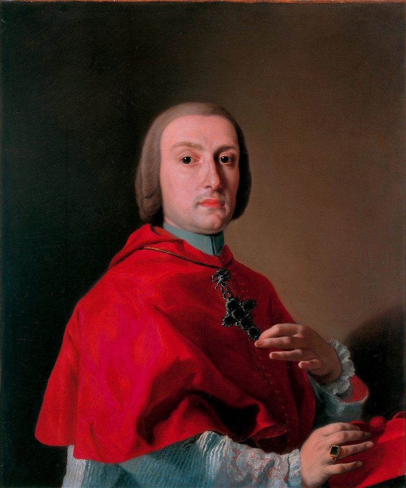 Cardinal Antonio Sersale, by Francesco de Mura