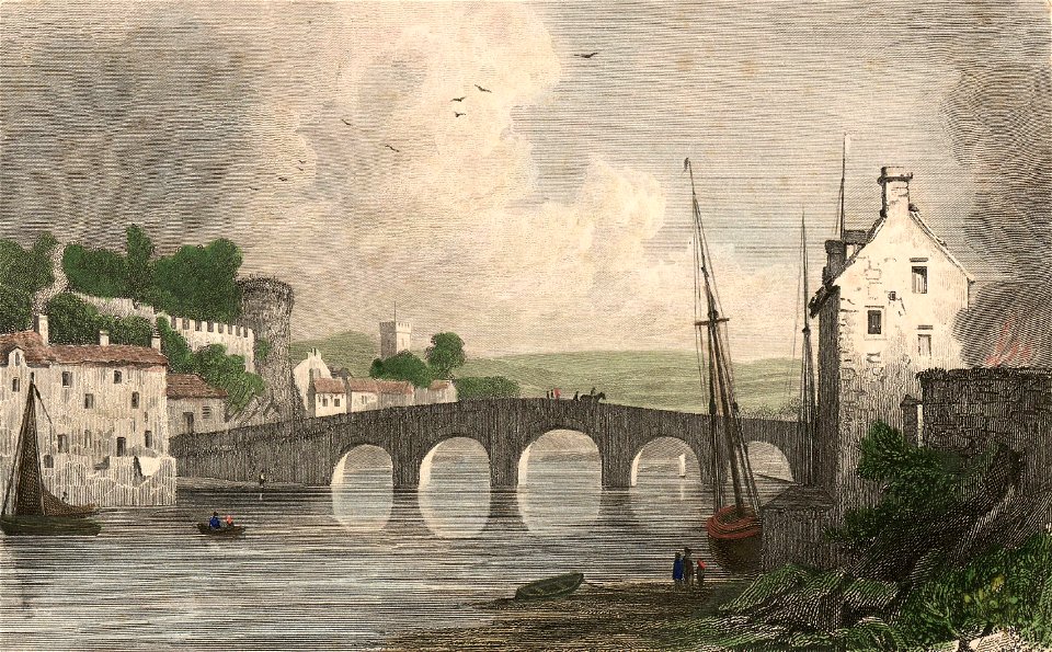 Cardigan Bridge and Castle