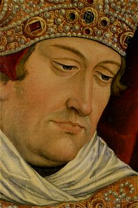 Cardinal Albrecht of Brandenburg as St Martin (DE BDDM M06065 2015-06 Detail-001)