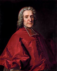 Cardinal Pierre Paul Guérin de Tencin (1679-1758), by Hyacinthe Rigaud. Free illustration for personal and commercial use.