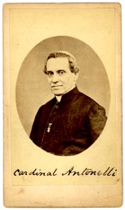 Cardinal Giacomo Antonelli, c. 1865-1875. Free illustration for personal and commercial use.