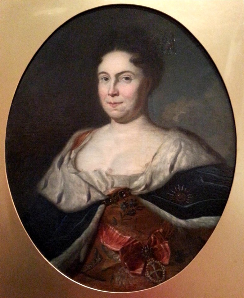 Carel de Moor (II) - Portret van tsarina Catherina I (1684-1727) - ЭРЖ-2429 - Hermitage Museum
