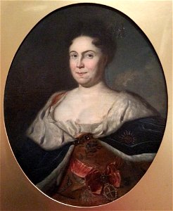 Carel de Moor (II) - Portret van tsarina Catherina I (1684-1727) - ЭРЖ-2429 - Hermitage Museum