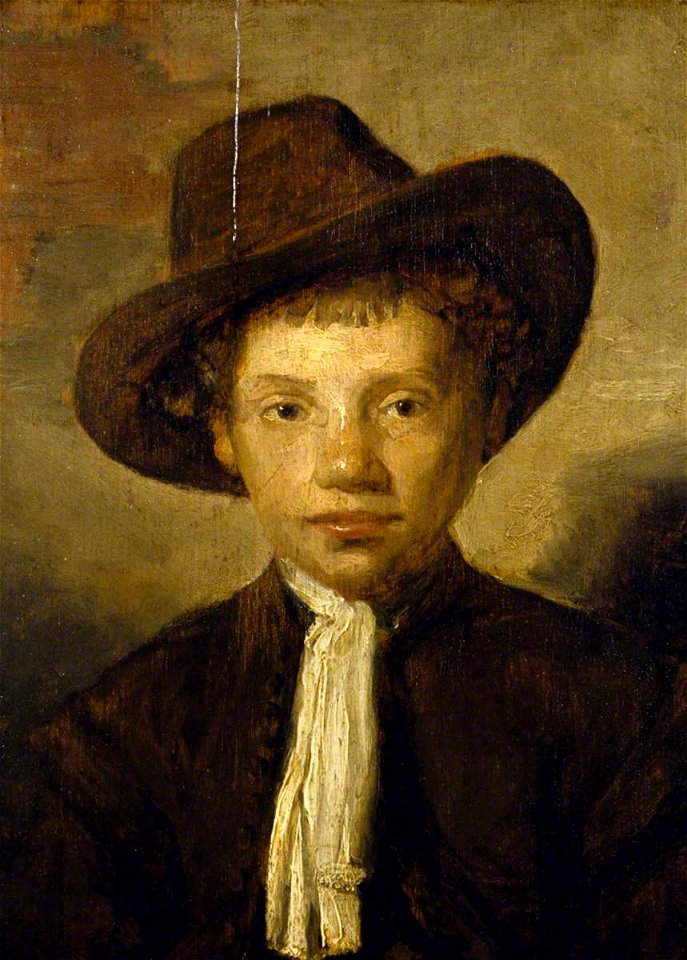 Carel Fabritius (1622-1654) (style of) - Portrait of an Unknown Young Boy in a Hat - 1246479 - National Trust