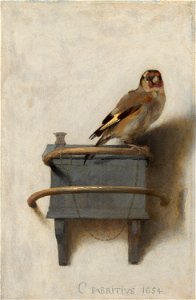 Carel Fabritius - The Goldfinch - 605 - Mauritshuis
