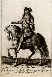 Carel de 2 door G G Koning van Spangien - Peeters Jacob - 1686