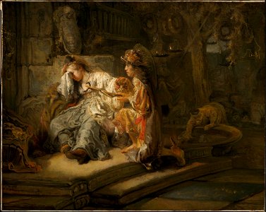 Carel Fabritius - Mercury and Aglauros - 03.1143 - Museum of Fine Arts