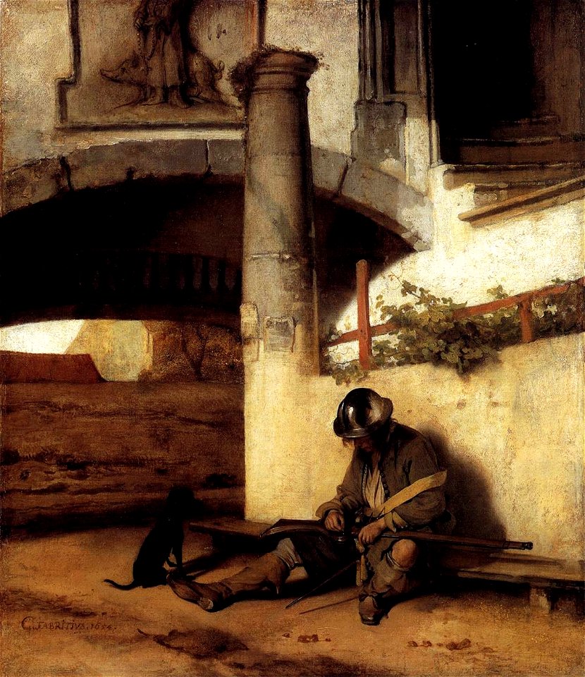 Carel Fabritius - The Sentry - WGA07726