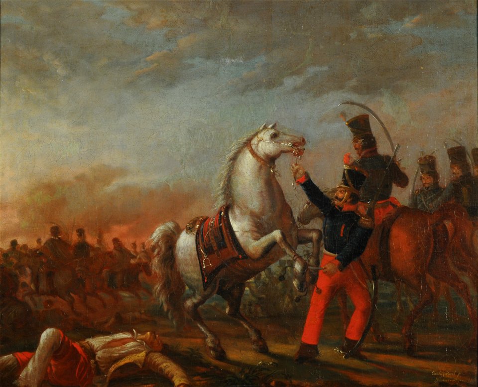 Carga de caballería - Carlos Morel