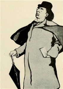 Caricature of Israel Zangwill