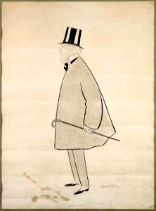 Caricature of Jacques Doucet by Leonetto Cappiello, 1903