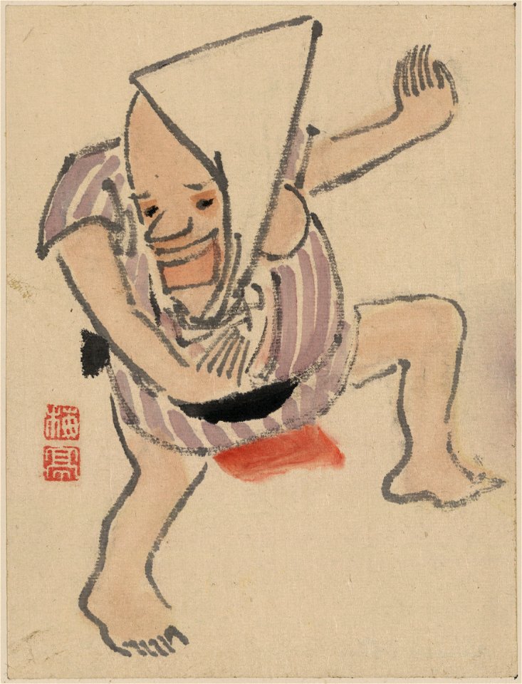 Caricature of a dancer LCCN2009615304
