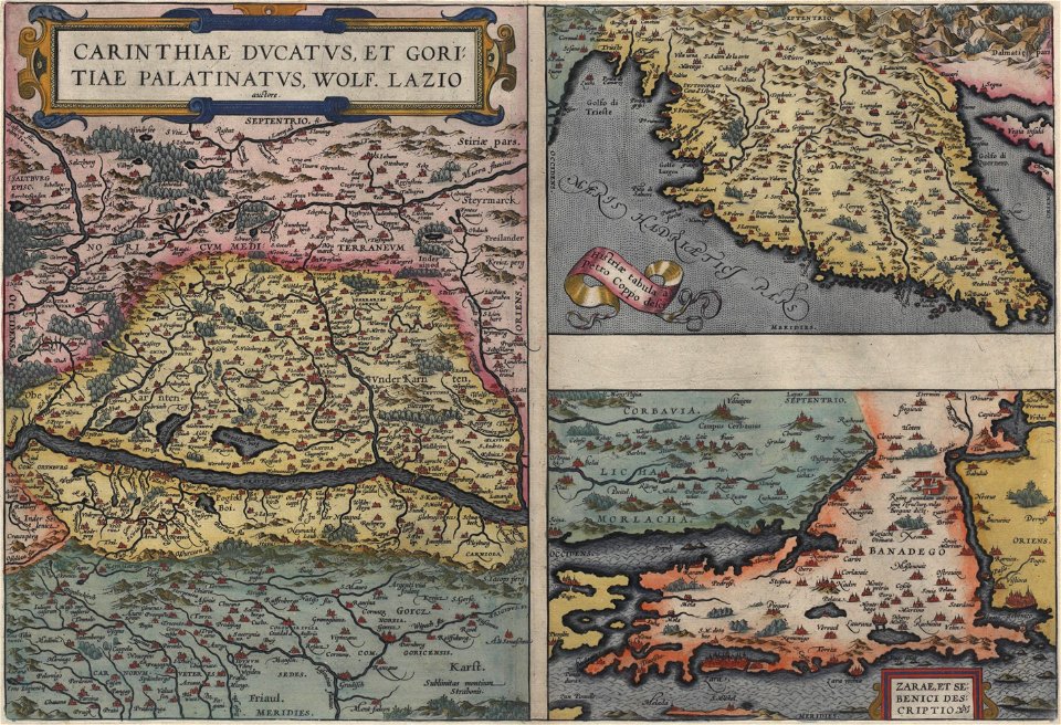 Carinthiae ducatus et Goritiae palatinatus 1573