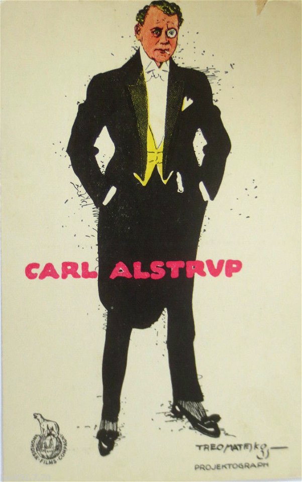 Carl Alstrup by Theo Matejko