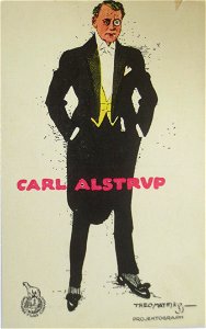 Carl Alstrup by Theo Matejko