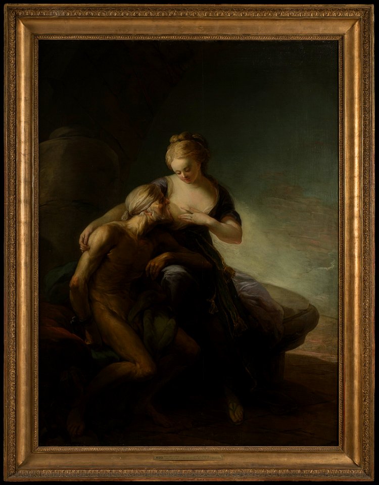 Caritas Romana. Allegory of Love (Carl Gustav Pilo) - Nationalmuseum - 18125