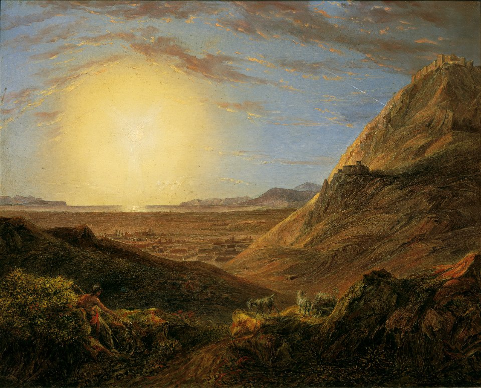 Carl Agricola - Athen nach Sonnenaufgang - 5107 - Österreichische Galerie Belvedere