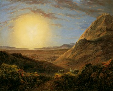 Carl Agricola - Athen nach Sonnenaufgang - 5107 - Österreichische Galerie Belvedere