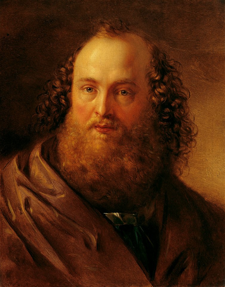 Carl Agricola - Männlicher Studienkopf - 5106 - Österreichische Galerie Belvedere