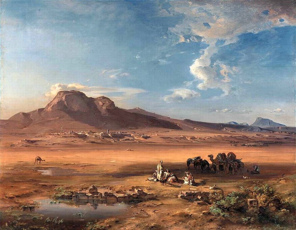 Carl Anton Joseph Rottmann - Corinth with Akrocorinth - WGA20150