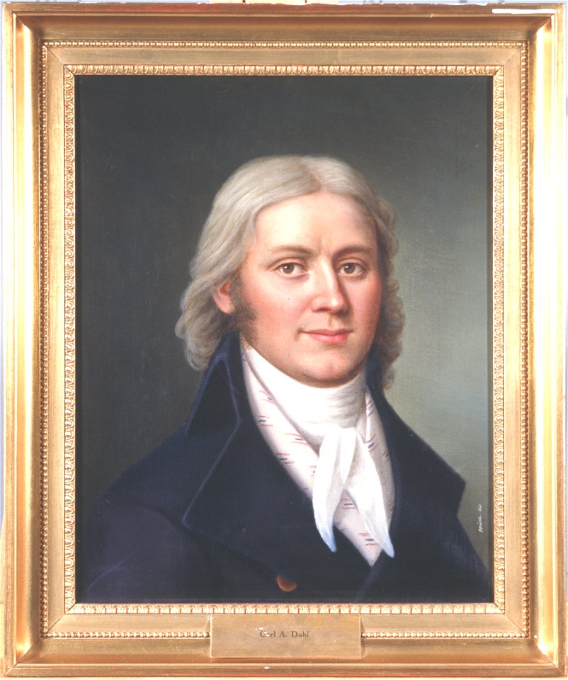 Carl Adolph Dahl malt av Christopher Pritzier Meidell - Eidsvoll 1814 - EM.01541