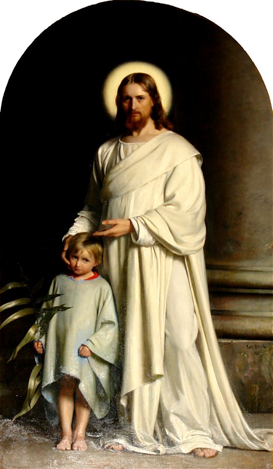 Carl Bloch - Christ and Child