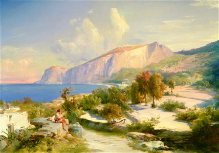 Carl Blechen - Marina Grande, Capri