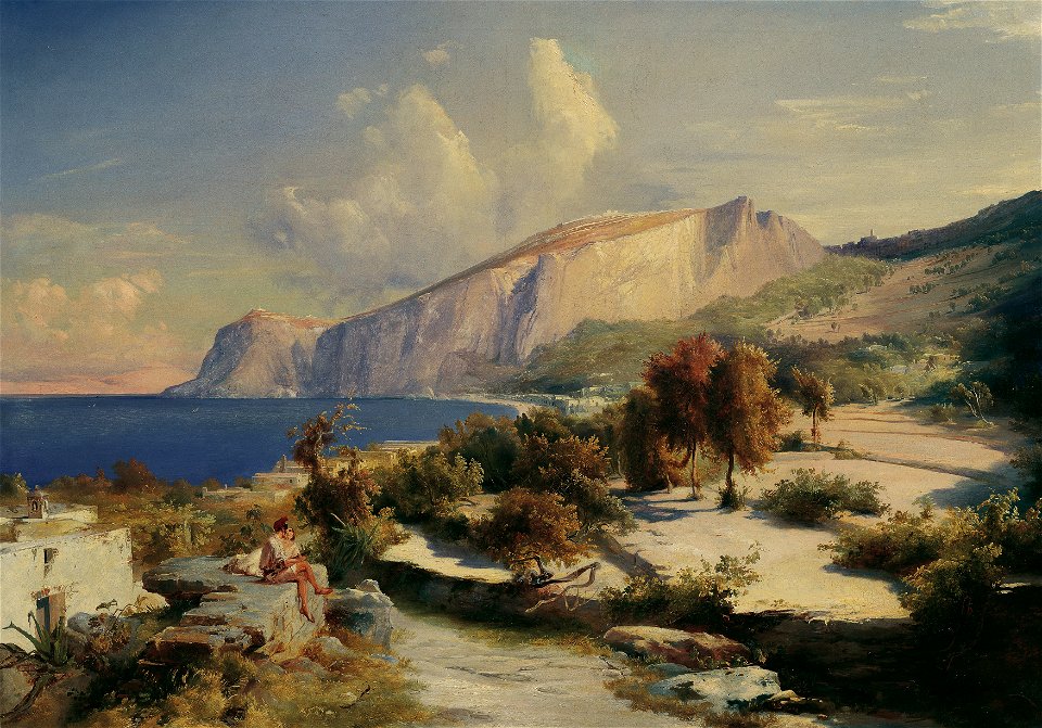 Carl Blechen - Nachmittag auf Capri - 1996 - Österreichische Galerie Belvedere