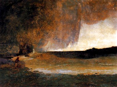 Carl Blechen - The Bay of Rapallo - WGA2244