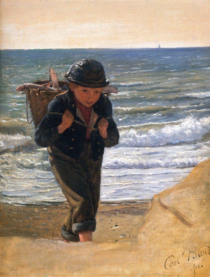 Carl Bloch - A Fisherboy