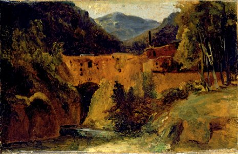 Carl Blechen - Mühle bei Amalfi