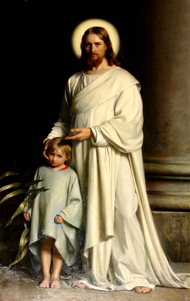 Carl Bloch - Christ and Child (crop)