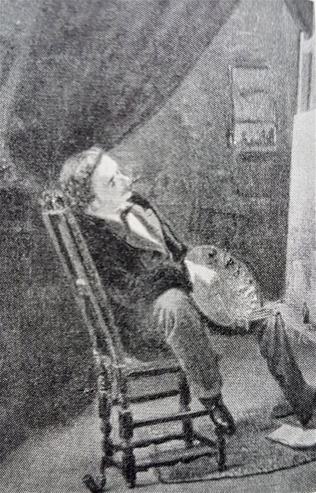 Carl d'Unker självporträtt