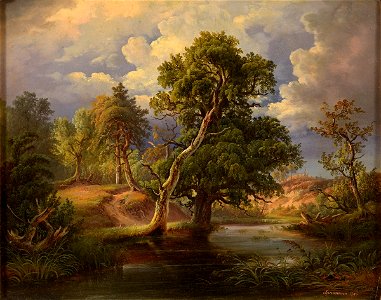 Carl Christian Sparmann Die alte Eiche 1846