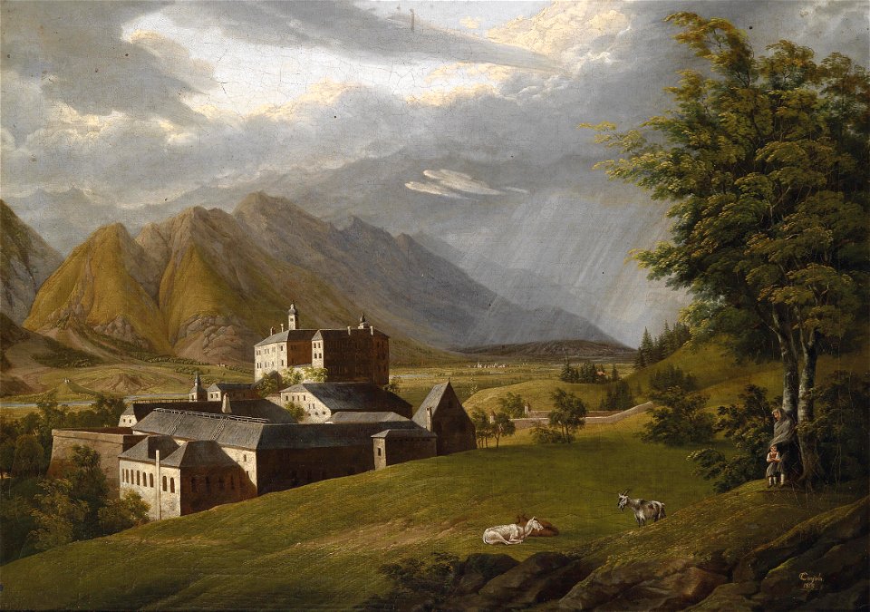 Carl Conjola Schloss Ambras 1818