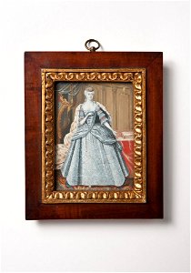 Carl Daniel Voigts - Sofia Magdalena the Elder, Princess of Brandenburg-Kulmbach, Queen of Denmark and Norway - NMGrh 2607 - Nationalmuseum