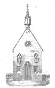 Carl F. Beisbarth - St. Nikolauskapelle zu Calw, Nordfassade