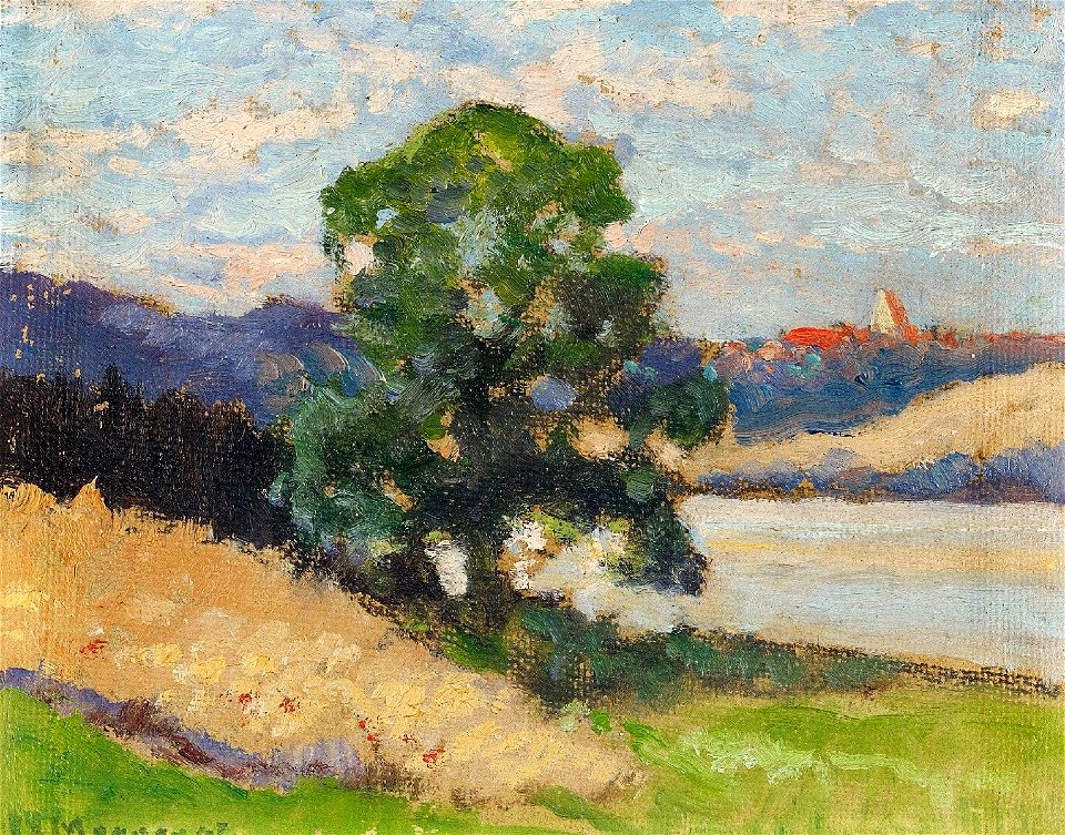 Carl Ernst Morgenstern Landschaftsstudie